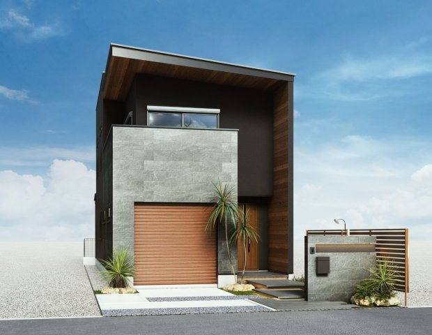 【外観パース】 | 〇●茅ヶ崎市浜竹3丁目 新築戸建●〇