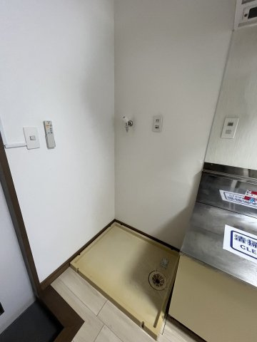 本郷ハイツの設備|洗濯機置き場
※2026年2月現在リフォーム中の為同間取りA101のお写真です