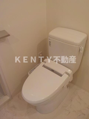 【トイレ】 | メインステージ蒲田Ⅵエグザ | ゆったりとした空間のトイレです