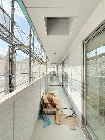 みおつくし大池橋のバルコニー