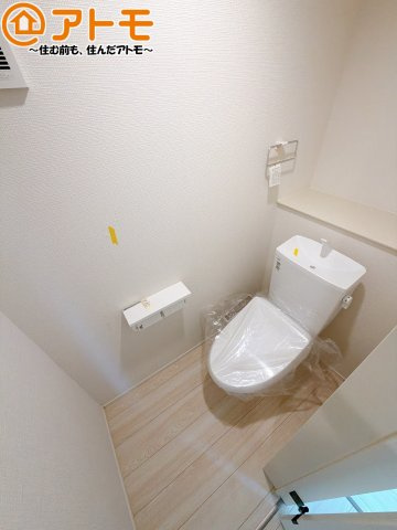 【トイレ】 | 焼津市下小田中町第1期　新築戸建　4号棟 | 毎日使うトイレだからこそ機能性を重視したいですよね！温水洗浄便座で快適な時間をお過ごしください♪