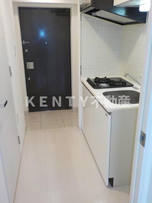 【キッチン】 | メインステージ蒲田Ⅵエグザ | コンパクトなキッチンで掃除もラクラク