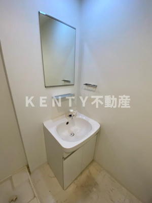 【洗面所】 | メインステージ蒲田Ⅵエグザ | 広い洗面スペース