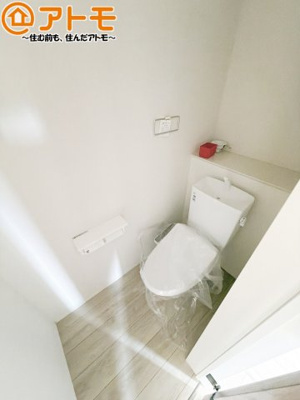 【トイレ】 | 焼津市下小田中町第1期　新築戸建　6号棟 | 毎日使うトイレだからこそ機能性を重視したいですよね！温水洗浄便座で快適な時間をお過ごしください♪