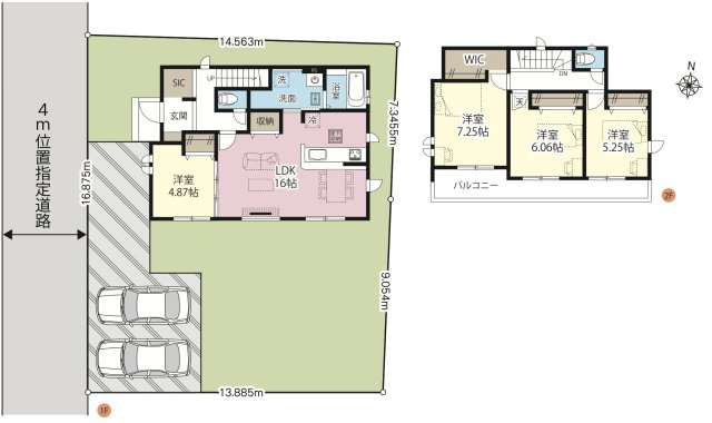 【間取り】 | GRAFARE　桶川市下日出谷15期0　新築戸建　全1棟　1号棟