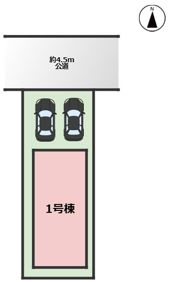 COLORFUL　DAYS南区豊｜名古屋市の戸建ならホームアップの区画図