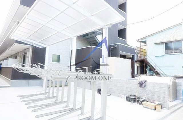 リコルテ川崎のその他共用部分|駐輪スペースです。