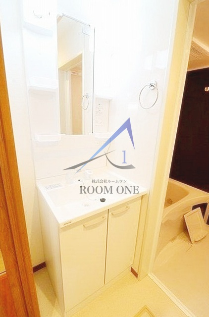 リコルテ川崎の洗面所|独立洗面台です。