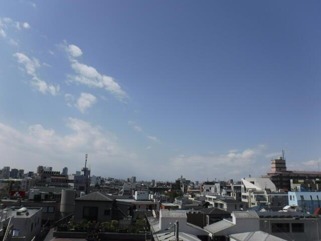 渋谷本町マンションの展望|晴れた日には富士山も見える素… 