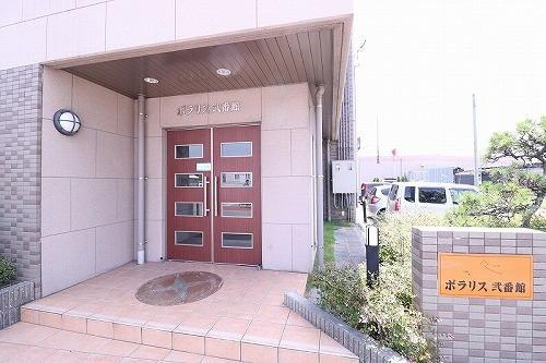 ポラリス弐番館のエントランス