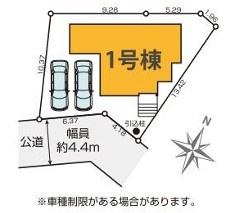 戸塚区戸塚町 新築戸建 5299万円の区画図