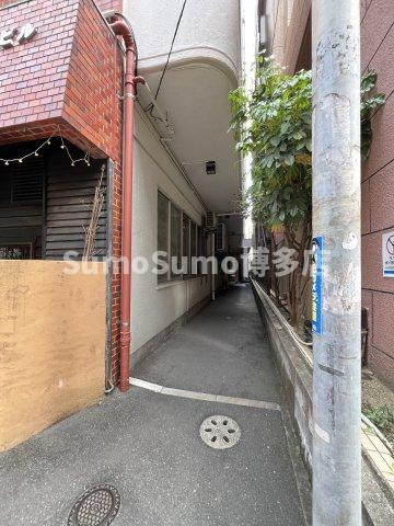 テングッド西新eastの外観|外はこのようになっています