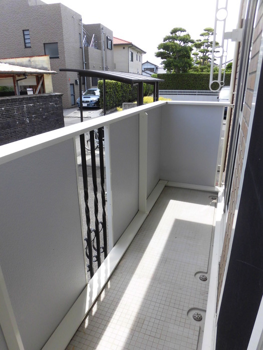 メゾンYのバルコニー