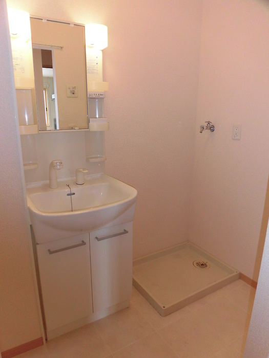 メゾンYの洗面所