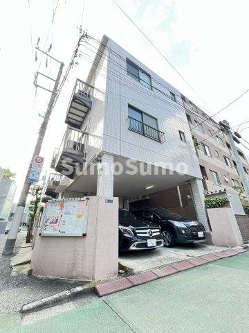 白金台ＦＬＡＴＳの外観|落ち着いた雰囲気の外観です