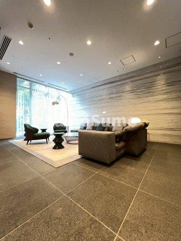 目黒第一マンションズのロビー|落ち着いたロビーです