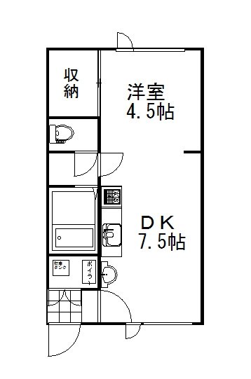芦野Ｇセブンの間取り