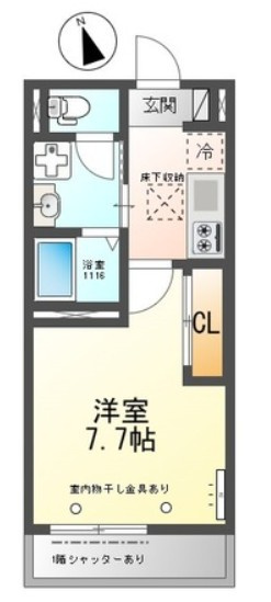 OceanCoastTsudanumaの間取り