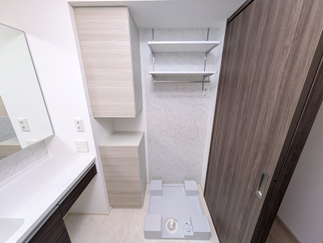 D-avance柱六番町 Ⅱの洗面所
