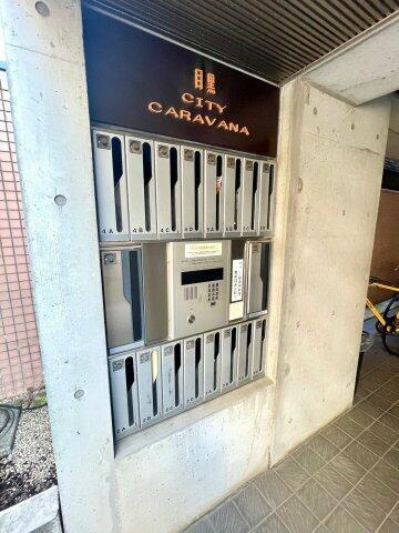 目黒シティ・カラバナのエントランス
