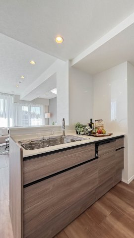 D’グラフォート世田谷芦花公園のキッチン|きれいなキッチンです