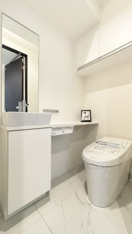 D’グラフォート世田谷芦花公園のトイレ|コンパクトで使いやすいトイレです