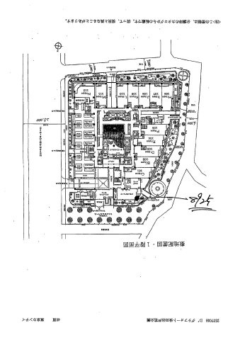 D’グラフォート世田谷芦花公園の区画図|鍵の場所