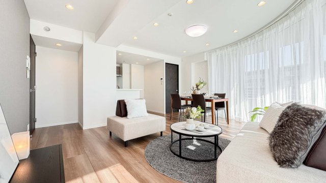 D’グラフォート世田谷芦花公園の居間・リビング|リビングです