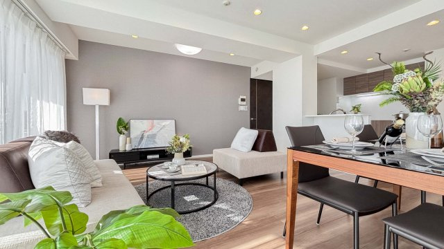 D’グラフォート世田谷芦花公園の居間・リビング|使いやすい居間です