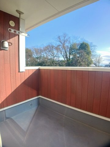 セレーノ　Ａのバルコニー