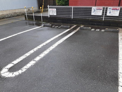 【駐車場】 | クラール雅 | 駐車場完備です