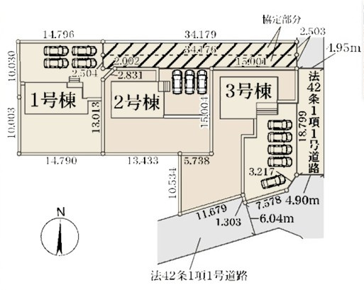 【区画図】 | Livele Garden.S熊谷市中恩田　新築住宅
