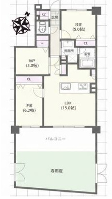 アンビシャス八王子の間取り