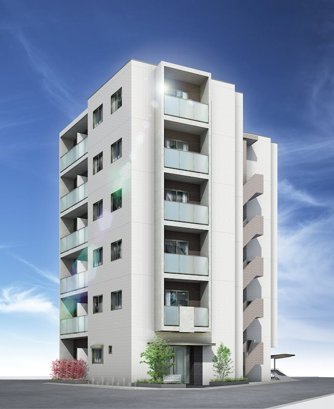 ディアレイシャス押上スカイヴィレッジの外観パース