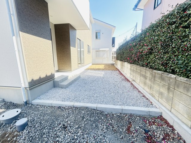 新築　前橋市北代田町2期　3号棟の庭|前橋市北代田町2期