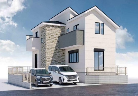 戸塚区戸塚町 新築戸建 4849万円の外観パース