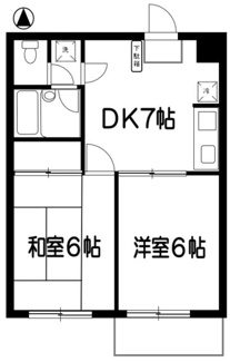 【間取り】 | 武蔵ハイツⅠ | 間取図