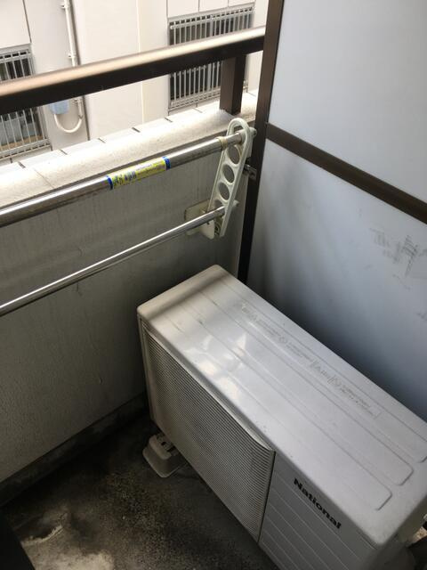 碑文谷壱番館のバルコニー