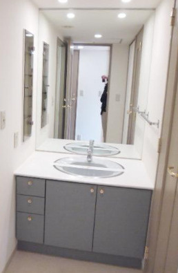 【洗面所】 | 上北沢五丁目パーク・ホームズ