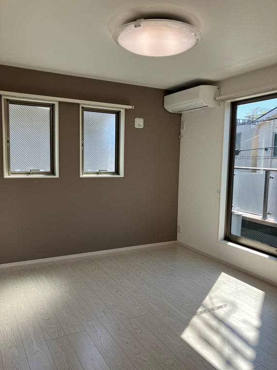 長津田戸建の寝室