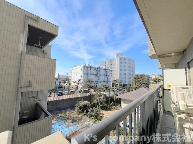 藤沢市片瀬海岸2丁目　ライオンズマンション片瀬江ノ島第２の展望|バルコニーからの眺望♪
