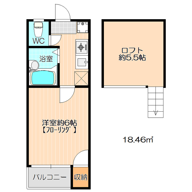 Avenirの間取り