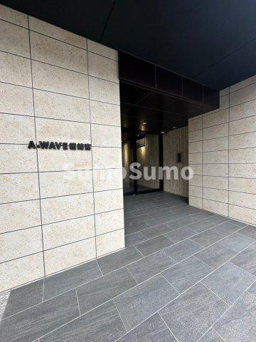 A.WAVE　箱崎南のエントランス