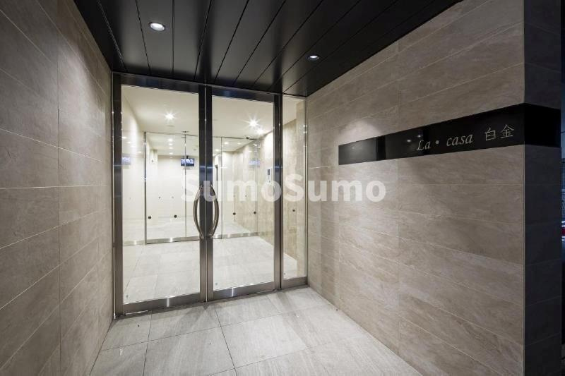 La・casa 白金のエントランス