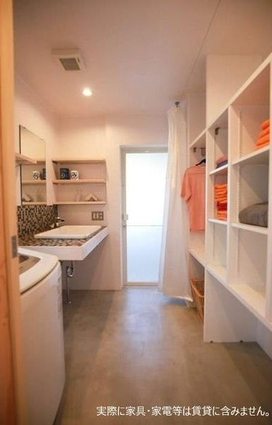 大池町汐取戸建の洗面所