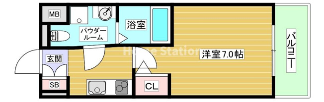 【間取り】 | セレニテ福島カルム