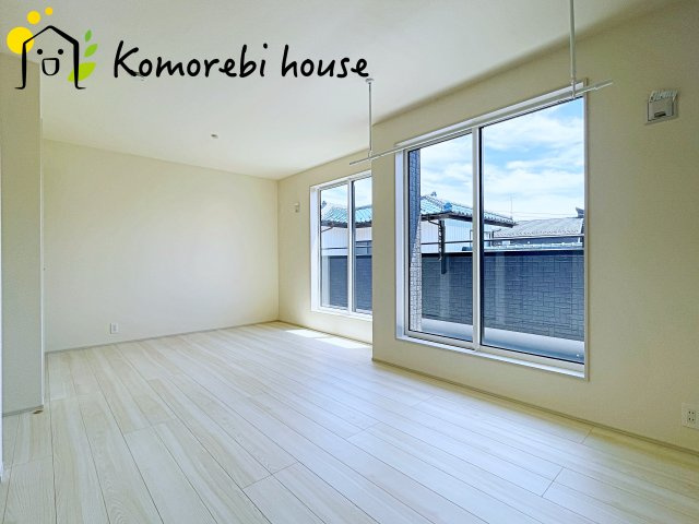さいたま市北区別所町　2期　新築一戸建て　ブルーミングガーデン　01の寝室|落ち着いて過ごせるお部屋なので、寝室にいかがでしょうか