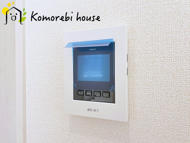 さいたま市北区別所町　2期　新築一戸建て　ブルーミングガーデン　01の防犯設備|モニター付インターホンです