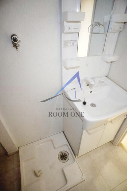 アムール・Ｗの洗面所|独立洗面台です。