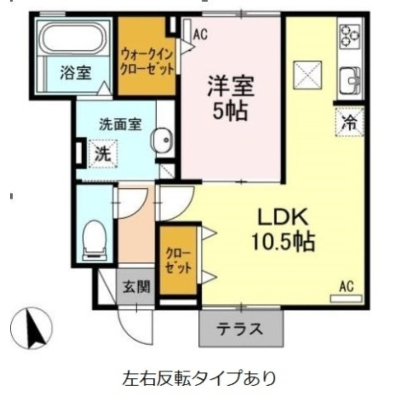 メゾン　エスポワールの間取り